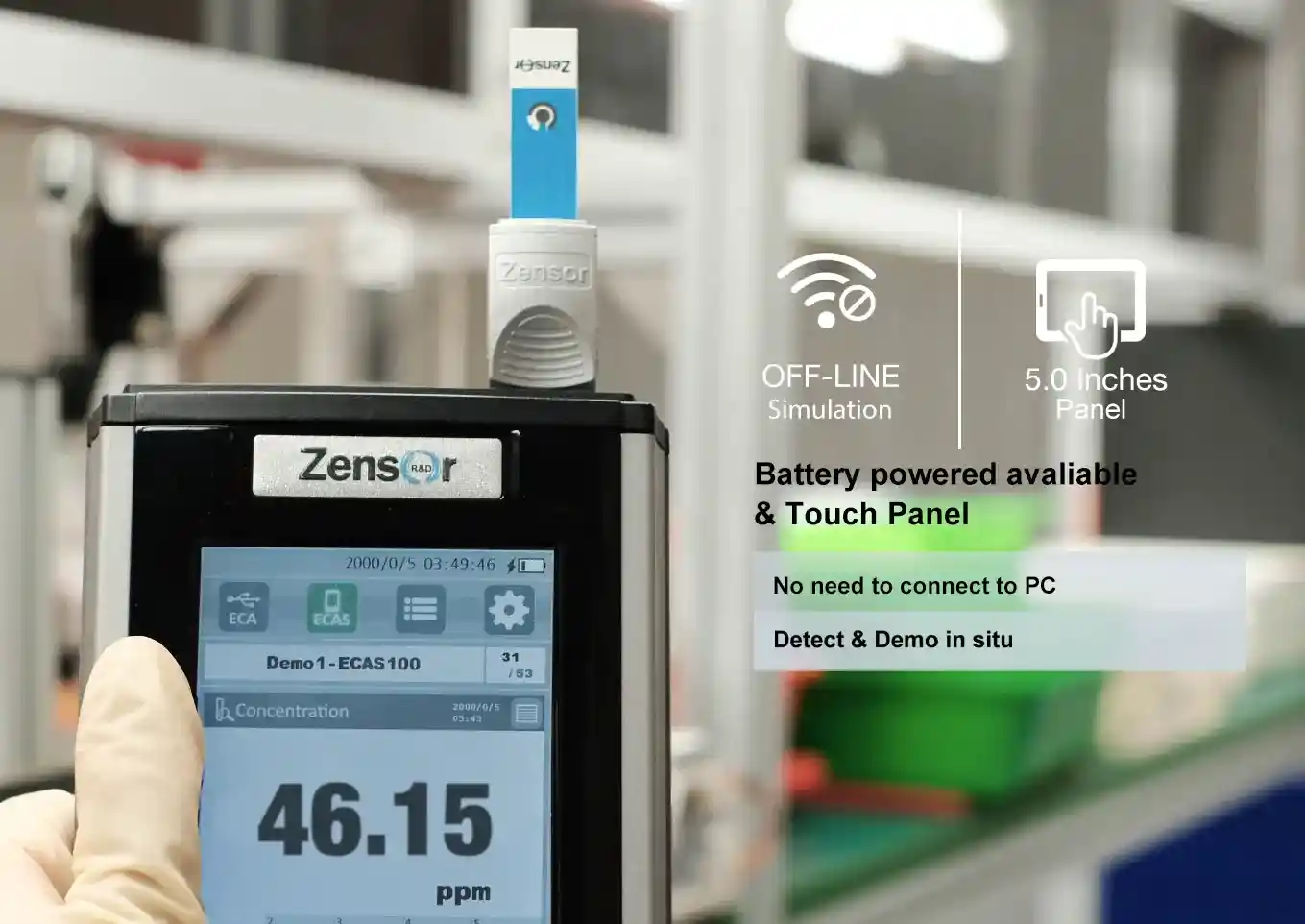 電化學模擬器/分析儀/工作站/交流阻抗的離線使用功能-Zensor
R&D-ACIP100