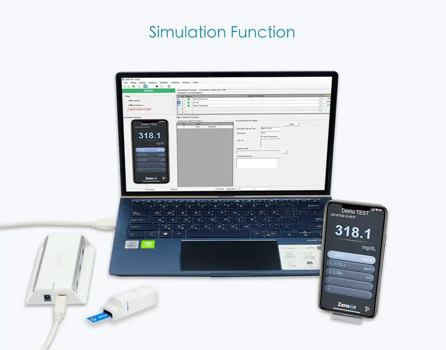 simulator
                                      function
                                      of
                                      wireless
                                      potentiostat
                                      -Zensor
                                      R&D-ECWP100