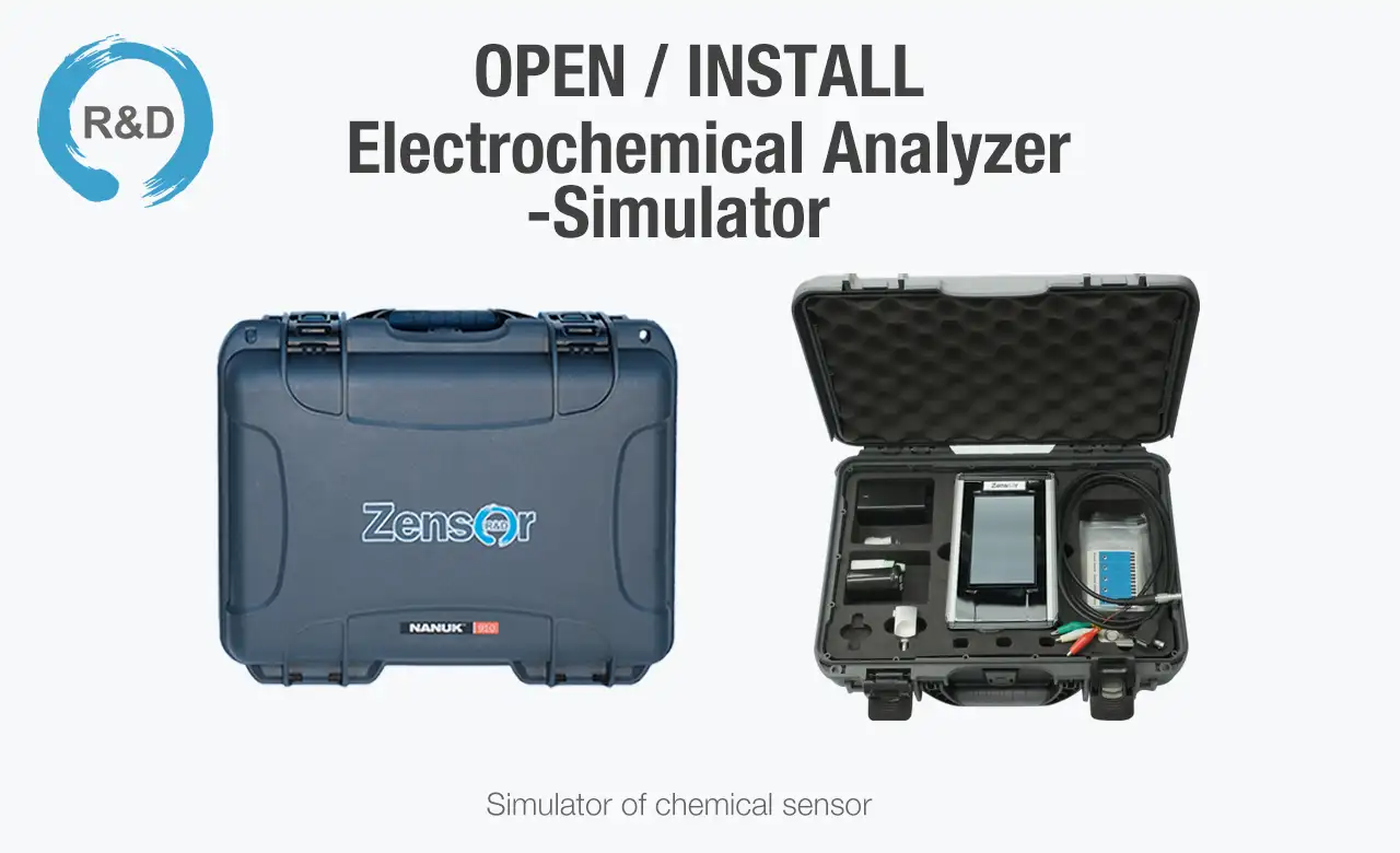 電化學模擬器/分析儀/工作站的開箱及安裝影片-Zensor R&D-ACIP100